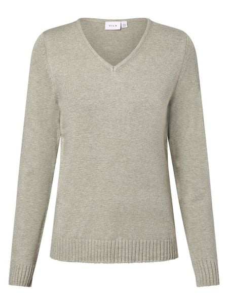 Vila Sweter - VIRil Kobiety zielony, XL. Zielone swetry klasyczne damskie Vila, xl, bez kołnierzyka. Za 149.95 zł.