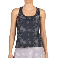 T-shirt Sleevless Bullpadel Exoro Ap62042000 Woman. Czarne t-shirty damskie bullpadel, bez wzorów, bez kołnierzyka. W wyprzedaży za 209.60 zł.