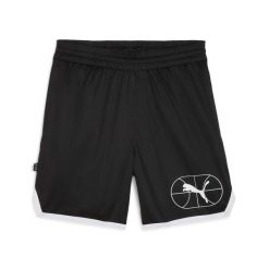 Szorty Puma Varsity 7. Czarne szorty męskie Puma, l, z materiału, na fitness i siłownię. Za 83.99 zł.