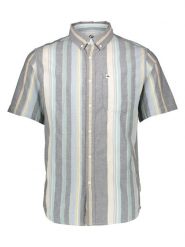 Quiksilver Koszula "Oxford Stripe Classic" w kolorze szarym rozmiar: M. Szare koszule męskie Quiksilver, m, bez wzorów, z bawełny, bez kołnierzyka, bez ramiączek. Za 147.99 zł.