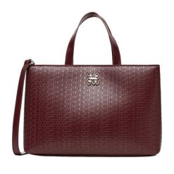 Torebka Nine West. Czerwone torebki klasyczne damskie Nine West, bez wzorów, bez dodatków. Za 249.99 zł.