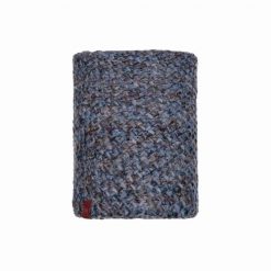 Komin na szyję dla dorosłych Buff Knitted & Fleece Neckwarmer zimowy. Czerwone szaliki i kominy damskie Buff, na zimę, bez wzorów. W wyprzedaży za 146.40 zł.