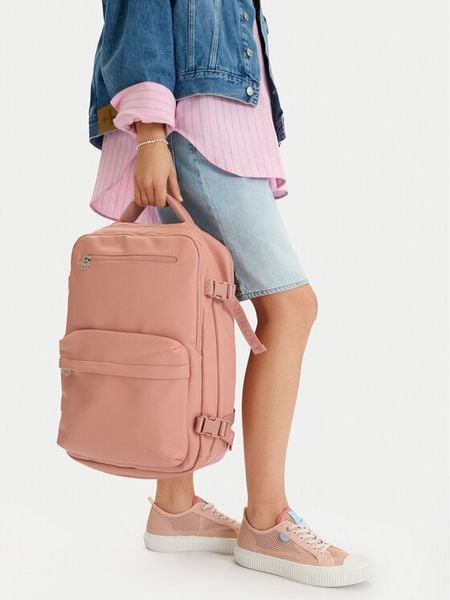 Roxy Plecak CEOWB-ROXY-KL-004-09 Różowy. Czerwone plecaki damskie Roxy, bez wzorów, z materiału. Za 249.99 zł.