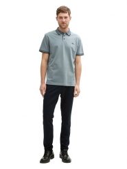 Tom Tailor Koszulka polo w kolorze błękitnym rozmiar: 3XL. Niebieskie koszulki polo męskie Tom Tailor, xl, bez wzorów, z bawełny, bez ramiączek. Za 56.79 zł.