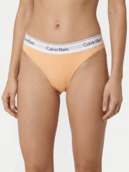 Calvin Klein Underwear Figi klasyczne LV00QF8520 Pomarańczowy jasny. Brązowe figi damskie Calvin Klein Underwear, s, bez wzorów, z bawełny. Za 109.99 zł.