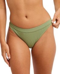 Dół bikini dla Kobiety ROXY LOVE Zielony. Zielone bikini damskie Roxy, bez wzorów. Za 169.99 zł.