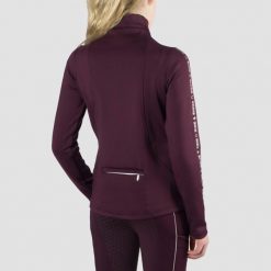 Koszulka polo do jazdy konnej dla dziewczynki, długie rękawy Red Horse Miya. Czarne koszulki dziewczęce RED HORSE, bez wzorów, z elastanu, bez ramiączek. Za 144.50 zł.