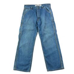 Second life - Spodnie męskie Carpenter proste luźne Levi Strauss - Stan dobry. Niebieskie spodnie materiałowe męskie Levi's, bez wzorów, z jeansu, eleganckie. Za 114.98 zł.