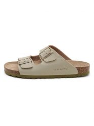 SABOKETS Klapki w kolorze khaki rozmiar: 44. Brązowe klapki i japonki męskie SABOKETS. Za 169.95 zł.