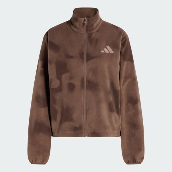 Bluza polarowa z suwakiem na całej długości Terrex Multi Climawarm. Brązowe bluzy bez kaptura damskie Adidas, l, z materiału. Za 349.00 zł.