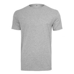 Lekka Koszulka Unisex Dla Dorosłych Z Okrągłym Dekoltem. Niebieskie bluzki damskie BUILD YOUR BRAND, xl, bez wzorów, sportowe, bez kołnierzyka, bez ramiączek. Za 57.99 zł.