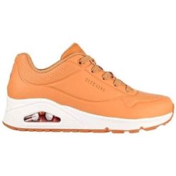 Buty damskie SKECHERS Uno Stand On Air. Brązowe obuwie trekkingowe damskie Skechers. Za 299.99 zł.