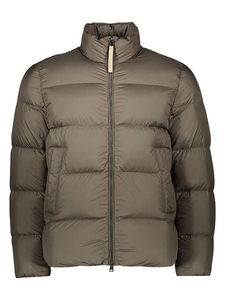 Woolrich Kurtka puchowa w kolorze khaki rozmiar: XL. Brązowe kurtki męskie Woolrich, na zimę, xl, bez wzorów, z puchu, bez kaptura. Za 1,478.99 zł.