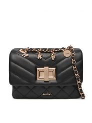 Aldo Torebka Alnilamm 14143905 Czarny. Czarne listonoszki damskie Aldo, bez wzorów, ze skóry, bez dodatków. Za 189.99 zł.