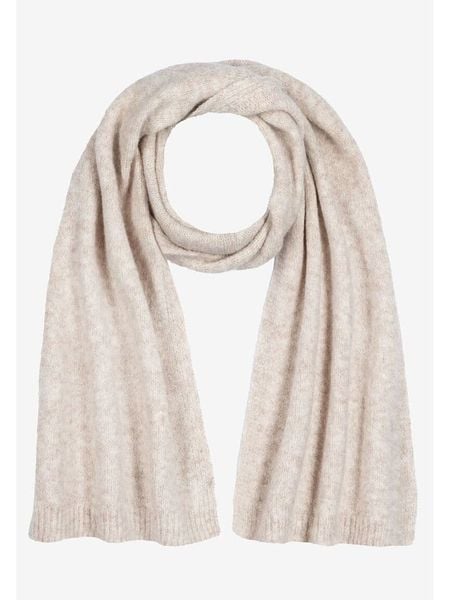 More & More Szal w kolorze kremowym rozmiar: onesize. Brązowe szaliki i kominy damskie MORE & MORE, bez wzorów, z materiału. Za 56.99 zł.