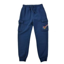 Second life - Nike spodnie dresowe męskie cargo - Stan bardzo dobry. Niebieskie spodnie sportowe męskie Nike, z dresówki. Za 114.98 zł.