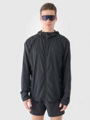 4F Kurtka do biegania Ultralight męska - szara 3XL. Szare kurtki treningowe męskie 4f, m, bez wzorów, z materiału, do biegania. Za 299.99 zł.