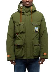 Mustang Parka "Aspen" w kolorze khaki rozmiar: M. Brązowe parki męskie Mustang, m, z aplikacjami. Za 215.21 zł.