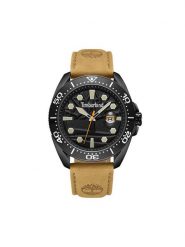 Timberland Zegarek Carringan TBL.TDWGB2230601 Czarny. Czarne, analogowe zegarki męskie Timberland. Za 599.99 zł.