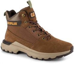 Męskie buty brązowe trekkingowe wysokie trapery CATERPILLAR COLORADO. Brązowe buty zimowe męskie CATerpillar, z gumy, bez zapięcia. Za 279.00 zł.