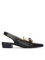 Hispanitas Czółenka BHV264690 C002 Czarny. Czarne czółenka damskie Hispanitas, bez wzorów, ze skóry, bez obcasa. Za 669.99 zł.