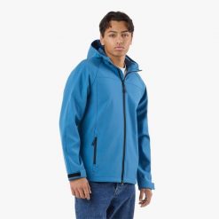 Kurtka Softshell Hiking męska Swedemount Tromsö Softshell Jacket oddychająca. Niebieskie kurtki męskie SWEDEMOUNT, m, bez wzorów, z softshellu, bez kaptura. Za 249.99 zł.