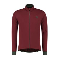 Kurtka rowerowa męska Rogelli ESSENTIAL softshell. Czerwone kurtki męskie Rogelli, m, bez wzorów, z softshellu, bez kaptura. W wyprzedaży za 225.00 zł.