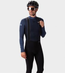 Spodnie rowerowe męskie Alé Cycling R-EV1 Nordik Plus. Czarne spodnie materiałowe męskie ALÉ CYCLING, bez wzorów, z elastanu. Za 767.99 zł.