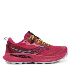 Buty do biegania Saucony. Czerwone obuwie do biegania damskie Saucony. Za 459.99 zł.