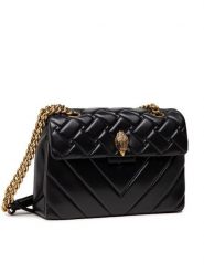 Kurt Geiger Torebka Kensington 1470400109 Czarny. Czarne torebki klasyczne damskie Kurt Geiger, bez wzorów, ze skóry, bez dodatków. Za 1,109.00 zł.