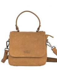 SPARWELL Skórzana torebka "Allen" w kolorze jasnobrązowym - 24 x 18 x 9 cm rozmiar: onesize. Brązowe torebki klasyczne damskie SPARWELL, bez wzorów, z materiału, bez dodatków. Za 130.99 zł.