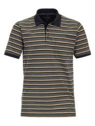 CASAMODA Koszulka polo w kolorze szaro-żółtym rozmiar: XL. Szare koszulki polo męskie CASAMODA, xl, bez wzorów, bez ramiączek. Za 127.35 zł.
