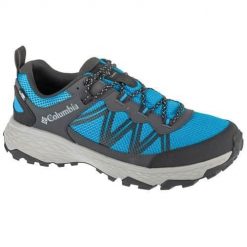 Buty trekkingowe męskie Columbia Peakfreak Rush. Niebieskie buty trekkingowe męskie Columbia, z materiału, bez zapięcia, trekkingowe. Za 449.99 zł.