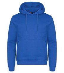 Clique Miami Hoody – bluza z kapturem z bawełny i poliestru z recyklingu. Niebieskie bluzy z kapturem męskie CLIQUE, xl, z bawełny. Za 172.75 zł.