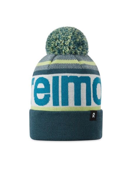 Reima Czapka Taasko 5300058B Zielony ciemny. Zielone czapki dziecięce Reima, na zimę, bez wzorów, z wełny. Za 139.99 zł.