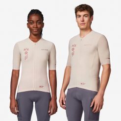 Koszulka rowerowa szosowa Van Rysel EDR Ultra 2 unisex kolekcja kapsułowa TheAce. Brązowe t-shirty sportowe męskie VAN RYSEL, na lato, l, z materiału, bez ramiączek, rowerowe. Za 299.99 zł.