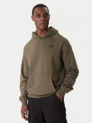 The North Face Bluza Edge Of Light NF0A8E3K Zielony Regular Fit. Zielone bluzy bez kaptura męskie The North Face, l, z bawełny. Za 349.99 zł.