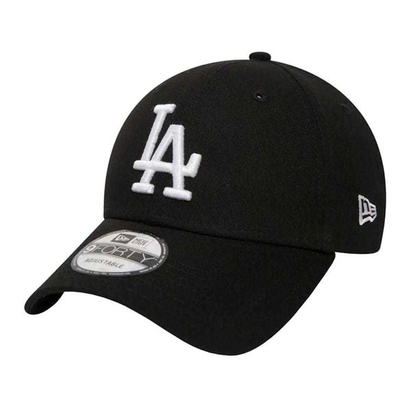 Czapka Z Daszkiem Unisex Dla Dorosłych 9Forty League Essential Los Angeles. Czarne czapki męskie New Era, bez wzorów, z bawełny. Za 171.99 zł.