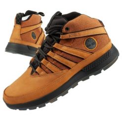 Buty trekkingowe Timberland Euro Trekker 0A2J37231 brązowe. Brązowe buty trekkingowe męskie na zimę, ze skóry, bez zapięcia, trekkingowe. Za 657.57 zł.