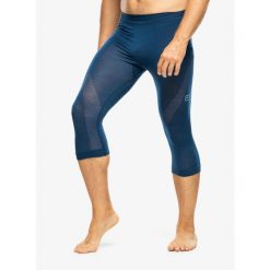Legginsy termoaktywne męskie Ortovox 120 Comp Light Short Pants. Niebieskie bielizna termoaktywna męska ORTOVOX, m, bez wzorów. Za 260.99 zł.