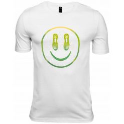 Adidas koszulka t-shirt Mężczyzna sportowa roz.M. Białe t-shirty męskie Adidas, m, z bawełny, bez ramiączek, na fitness i siłownię. Za 99.99 zł.