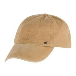 Czapka Cassian męska. Brązowe czapki męskie Regatta, bez wzorów, z bawełny, sportowe. Za 52.99 zł.