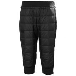 Spodnie izolacyjne 3/4 Helly Hansen Ridge. Czarne szorty męskie Helly Hansen, bez wzorów, z elastanu. Za 656.00 zł.