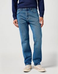 MESKIE SPODNIE WRANGLER FRONTIER OCEANIC 112364827. Spodnie materiałowe męskie Wrangler, bez wzorów. Za 219.99 zł.