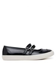 Converse Baleriny Chuck Taylor All Star Dainty Mary Jane Dark Romance A13654C Czarny. Czarne baleriny damskie Converse, bez wzorów, z lakierowanej skóry, bez obcasa. Za 219.99 zł.