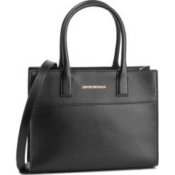 Torebka EMPORIO ARMANI - Y3A115 YSE2B 80001 Black. Czarne torebki klasyczne damskie Emporio Armani, bez wzorów, ze skóry, duże, bez dodatków. W wyprzedaży za 719.00 zł.