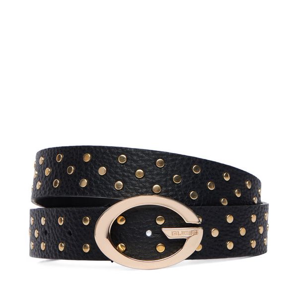 Pasek Guess. Czarne paski damskie Guess, z aplikacjami. Za 284.99 zł.