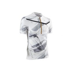 Koszulka do biegania krótki rękaw PERF TRAIL męska. Białe t-shirty sportowe męskie KALENJI, m, z elastanu, bez ramiączek, do biegania. Za 79.99 zł.