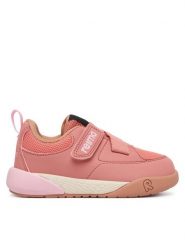 Reima Sneakersy Kirrus 5400006A Różowy jasny. Czerwone buty sportowe dziewczęce Reima, bez wzorów, ze skóry, bez zapięcia. Za 319.99 zł.