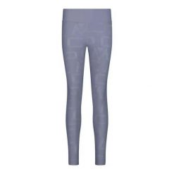 Długie legginsy damskie CMP. Szare legginsy damskie CMP, bez wzorów, na fitness i siłownię. W wyprzedaży za 156.50 zł.